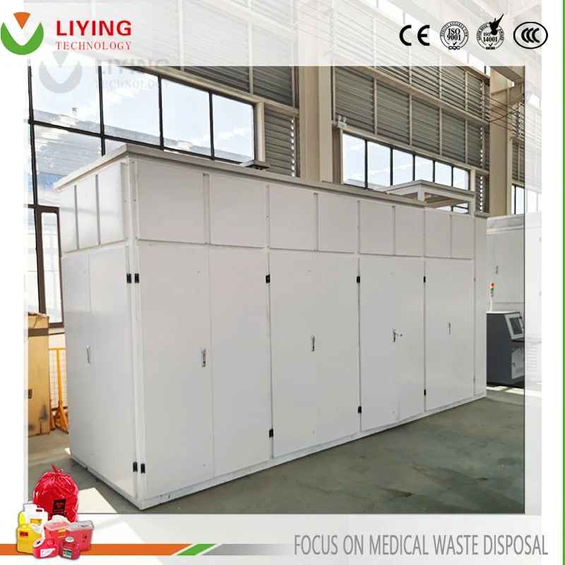 Automatic Operation Professional Medical Waste Disposal Machine Microwave Sterilization Equipment