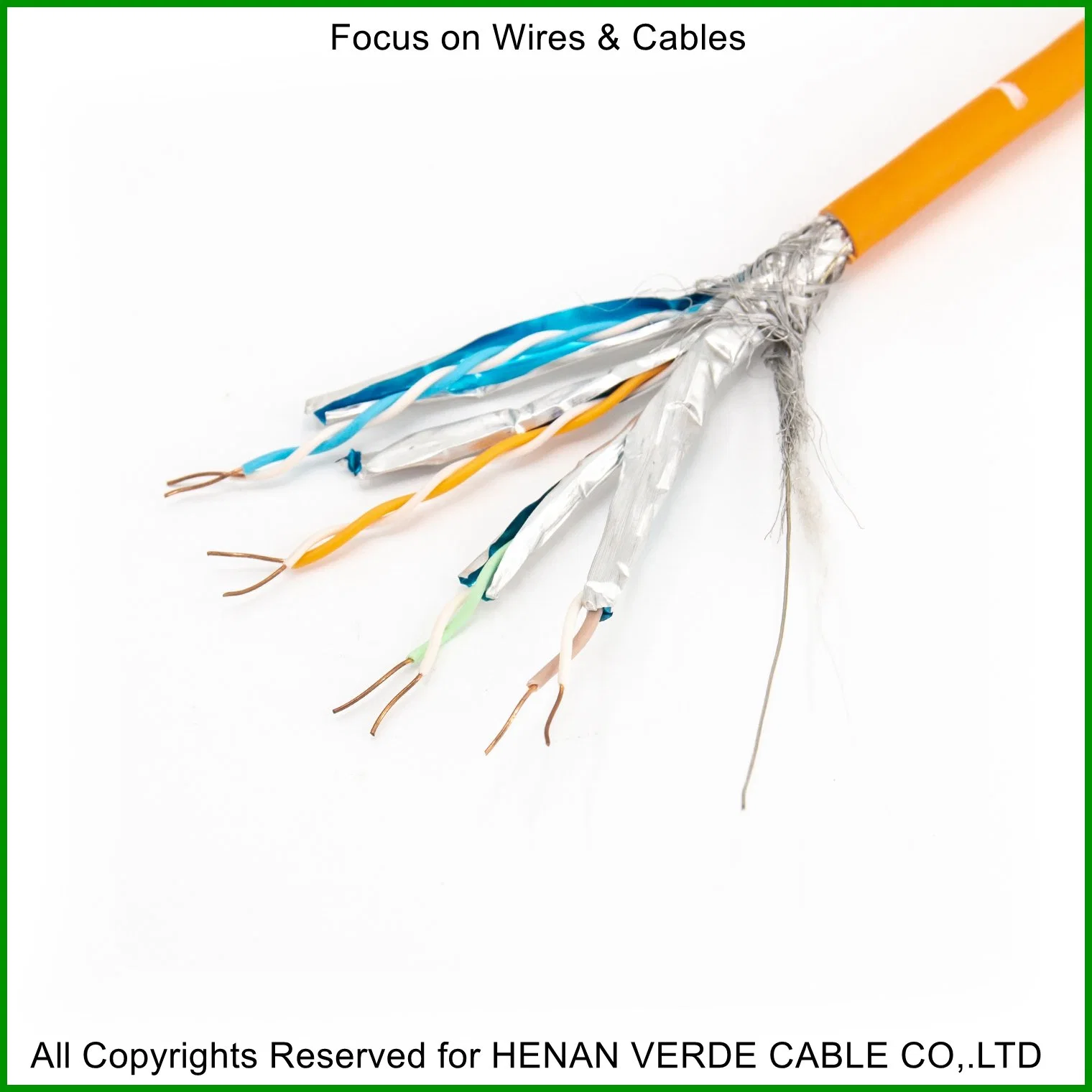 Cat6annetwork Cat7 Calculador de comunicação do cabo de dados do conector do cabo patch cord