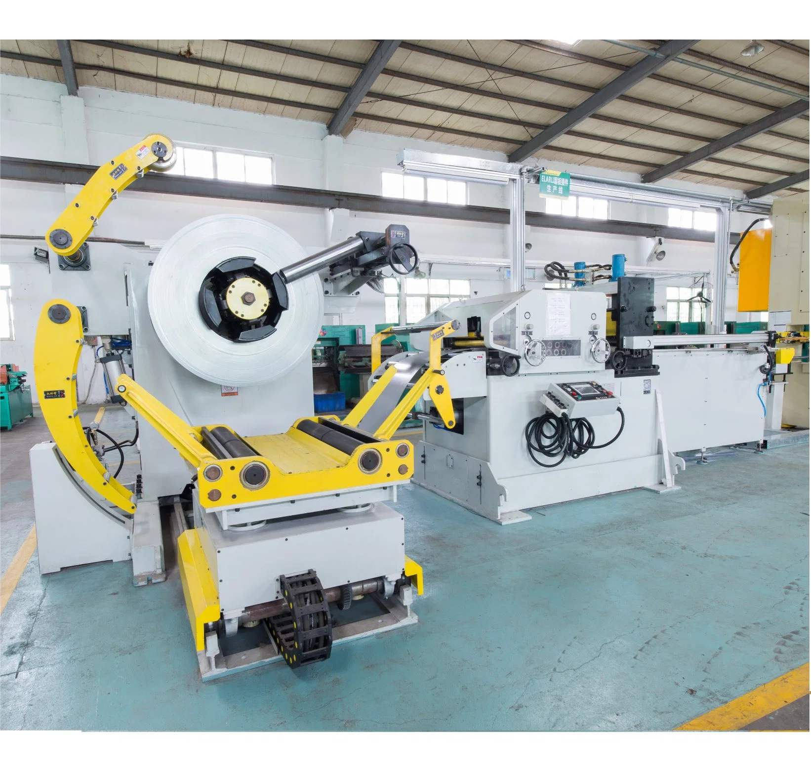 Auto Stainless Steel Sheet Metal Coil Leveler Straightening Machine