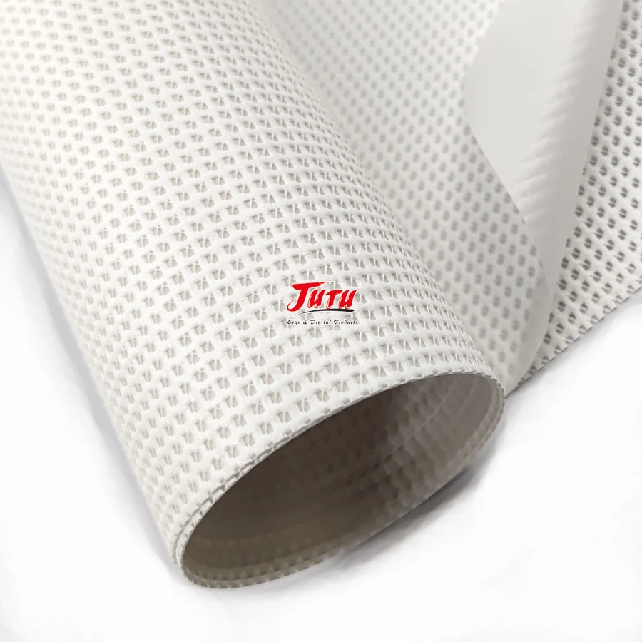 Jutu Glossy and Matt Type Coated Polyester Scrim Mesh Fabric for Large Light Boxes