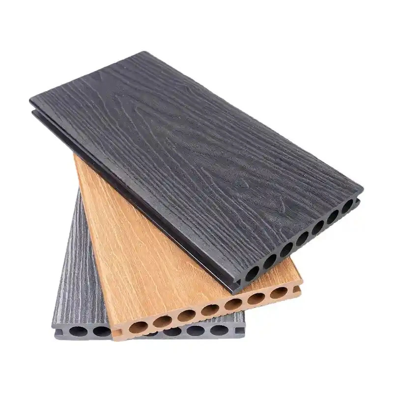 Wood Plastic Composite Flooring WPC Solid Board Wood