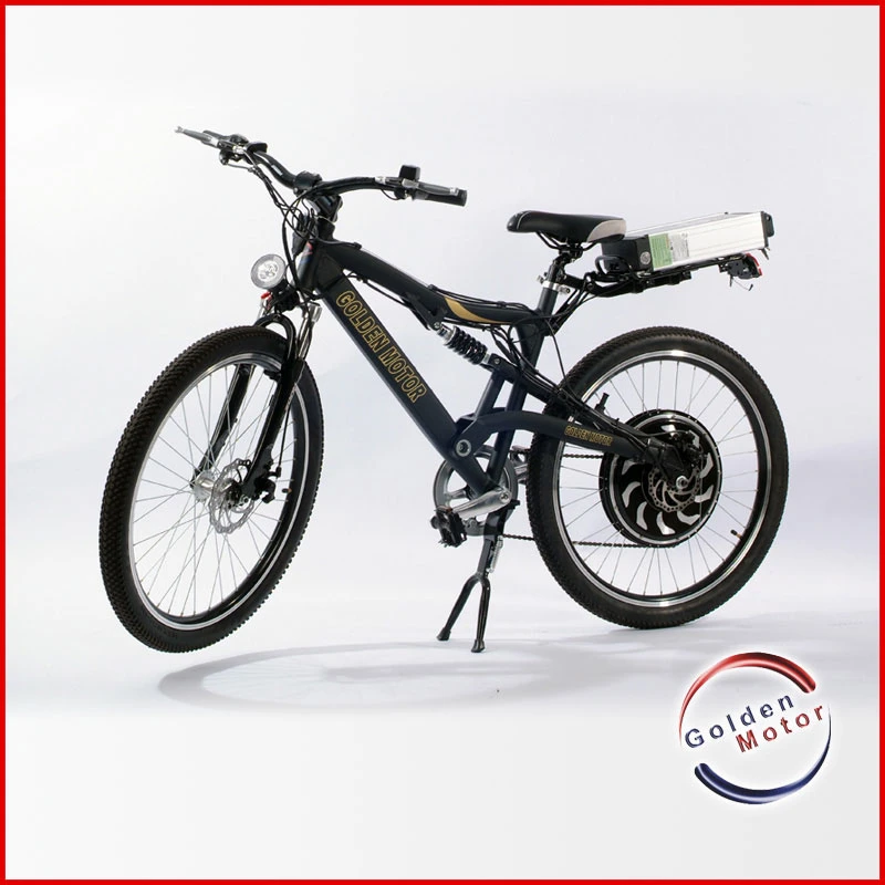 Electric Bike 500W -1500W with Ce Proved BLDC Motor Front & Rear Disc Brake System