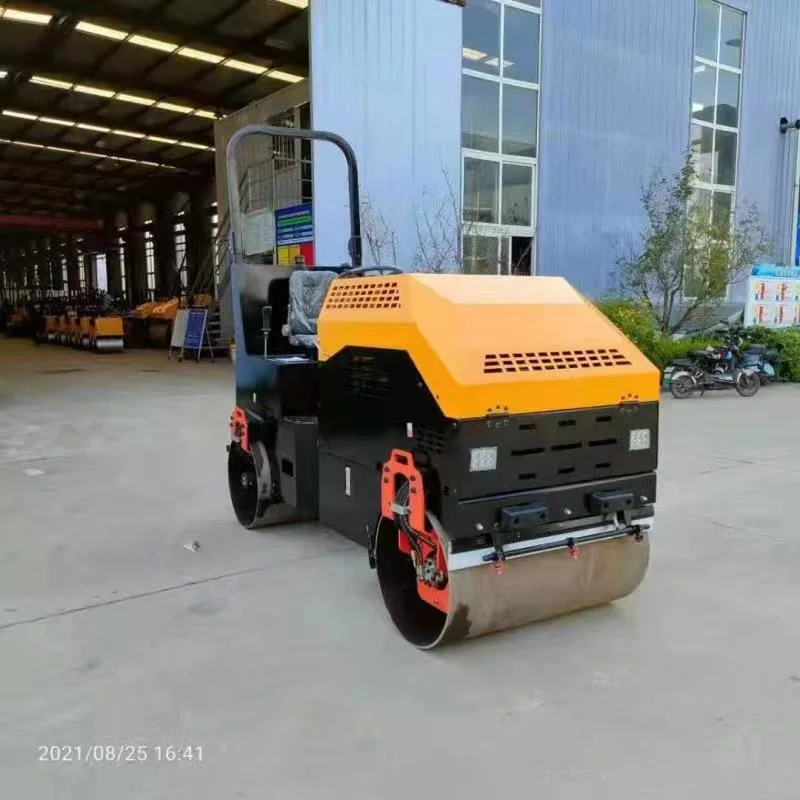 Hydraulic Steering Construction Machinery New Walk Behind Vibration Road Roller Compactor