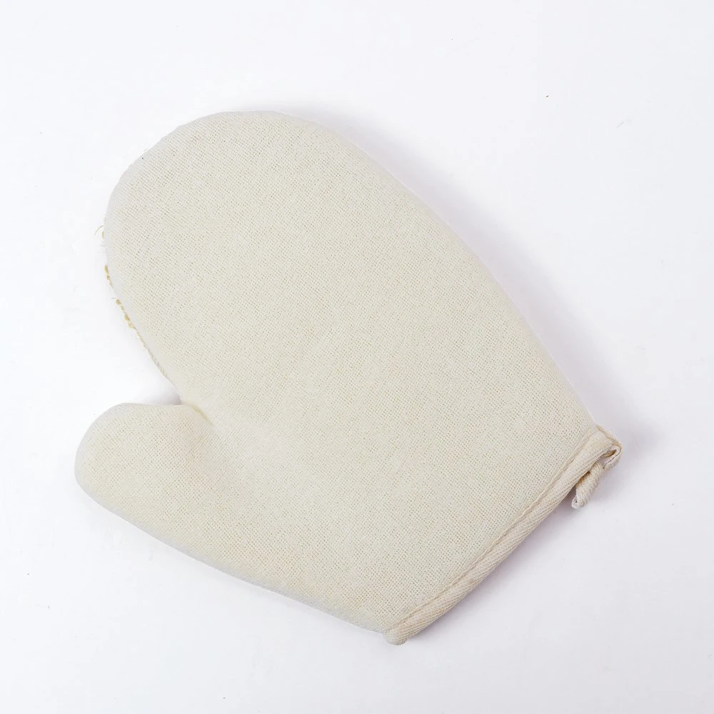 Gants de bain en coton doux et nouveau style – Mitaines exfoliantes à l'arrière Pour le massage spa et l'gommage du corps