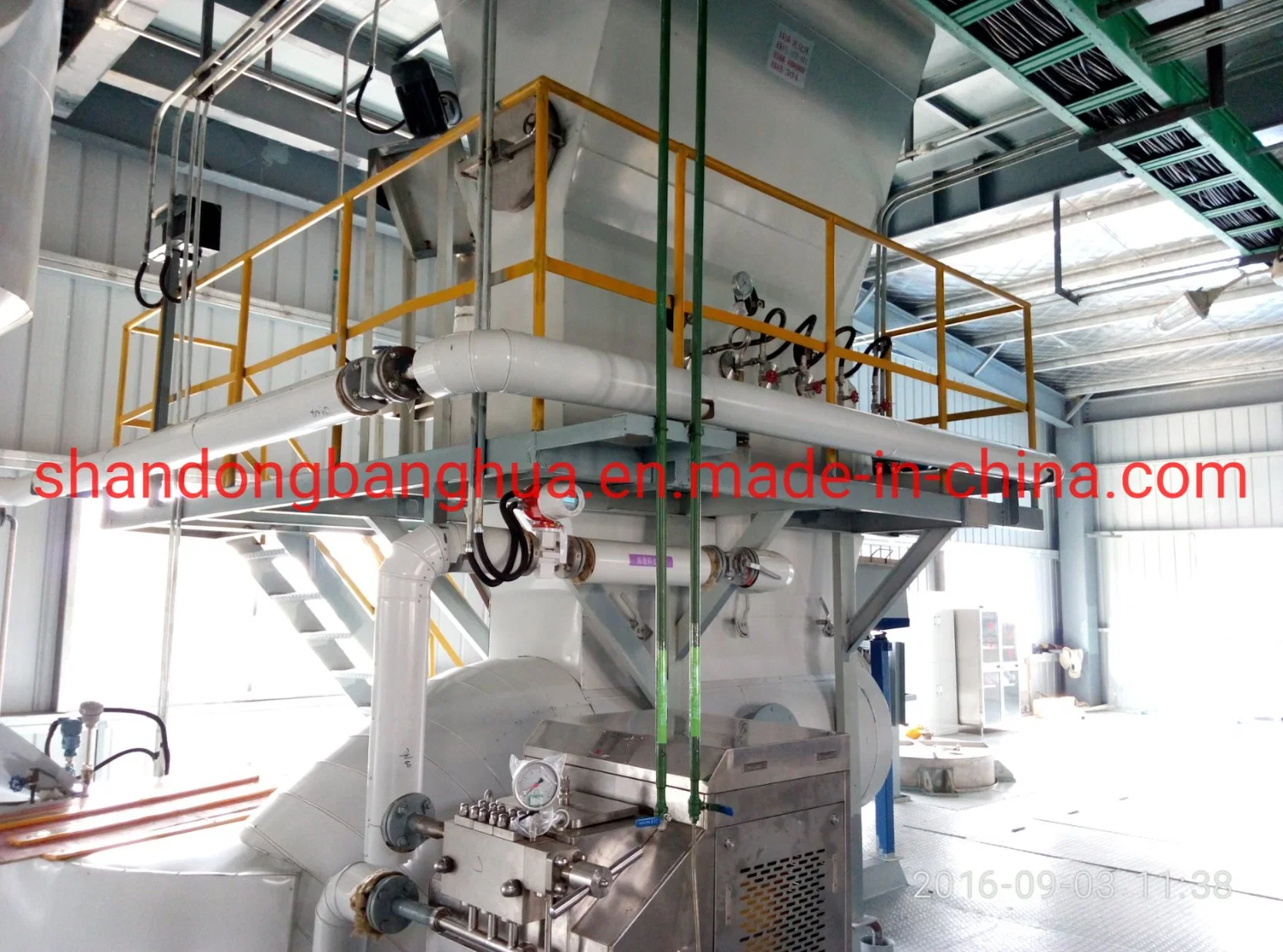 15000 Ton/Year Calcium Chloride Fluidized Bed Spray Granulation Cnbanghua