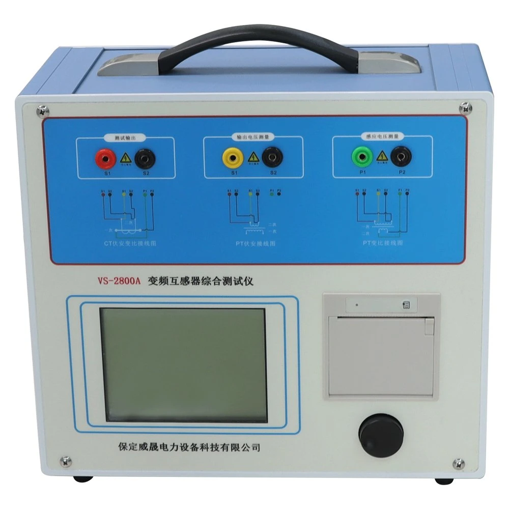 Current Voltage Transformer Vt CT PT Volt Ampere Excitation Curve Characteristic Tester Polarity Turns Ratio Tester for Instrument Transformer Testing