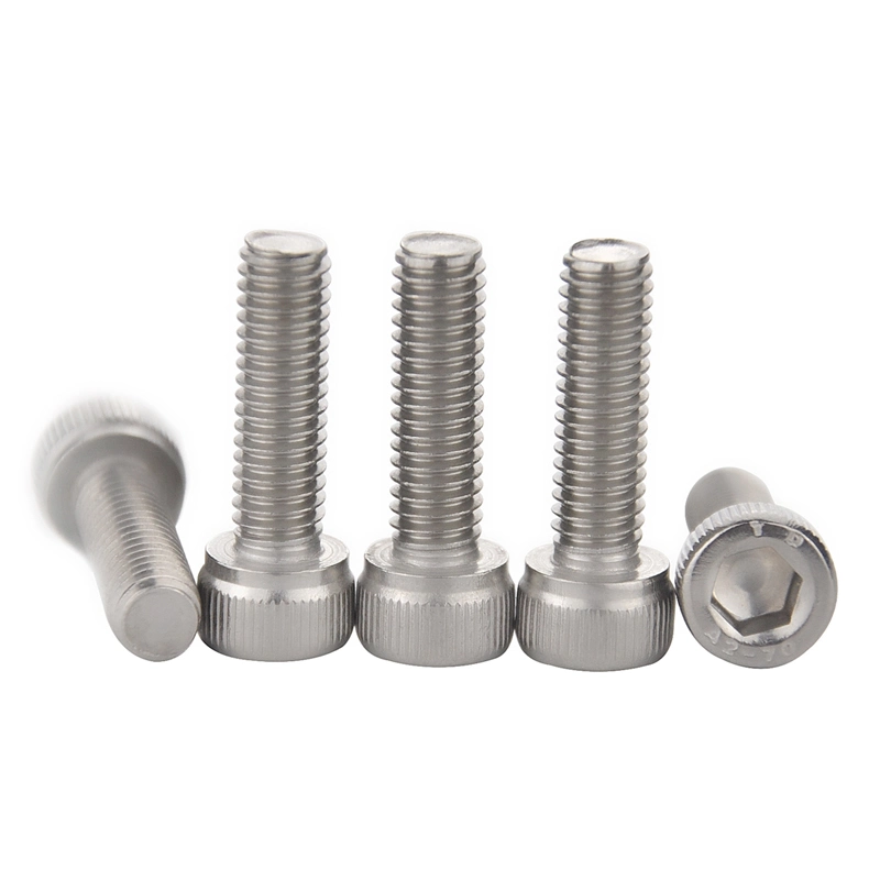 Stainless Steel DIN912 Cylindrical Head Hex Slot Bolts for Communication Equipment