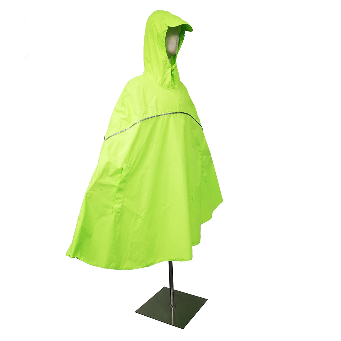 EVA Rainwear Mujeres Hombres carcasas transparentes reutilizable de mangas de chaqueta impermeable ligero impermeable impermeable al aire libre