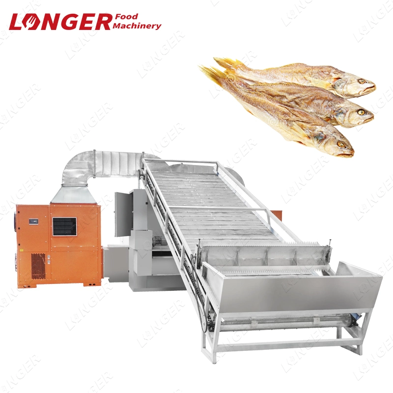 Conveyor Mesh Belt Dryer Meat Drying Machine Industrial Fish Drying Machine