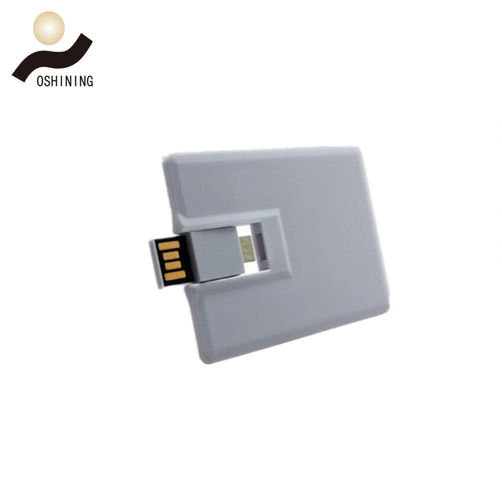 Customized Plastic OTG Type-C Credit Card USB Memory Drive 2.0 3.0