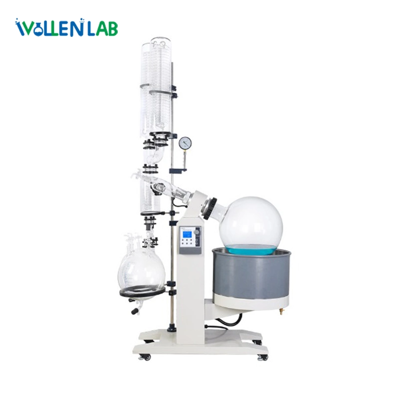 50L Digital Display Pilot Scale Electric Heating Crystallizer Rotary Evaporator