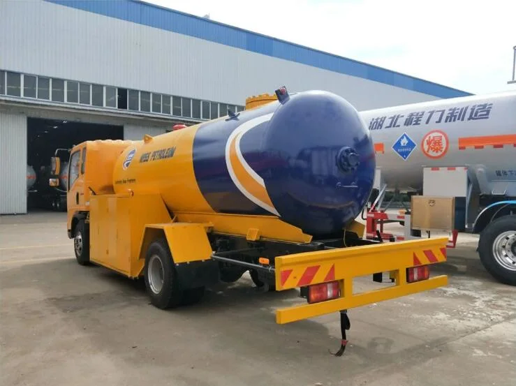 Rhd HOWO 15000liters LPG Dispenser Truck 7tons 5tons Propane Gas Refueller Truck