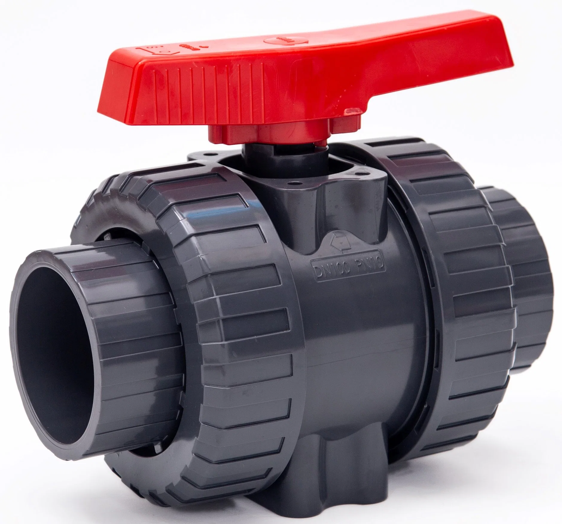 High quality/High cost performance  Plastic PVC Manual Socket Water Ball Valve UPVC Double Flange Ball Valve PVC True Union Female Threaded Ball Valve DIN ANSI JIS Standard