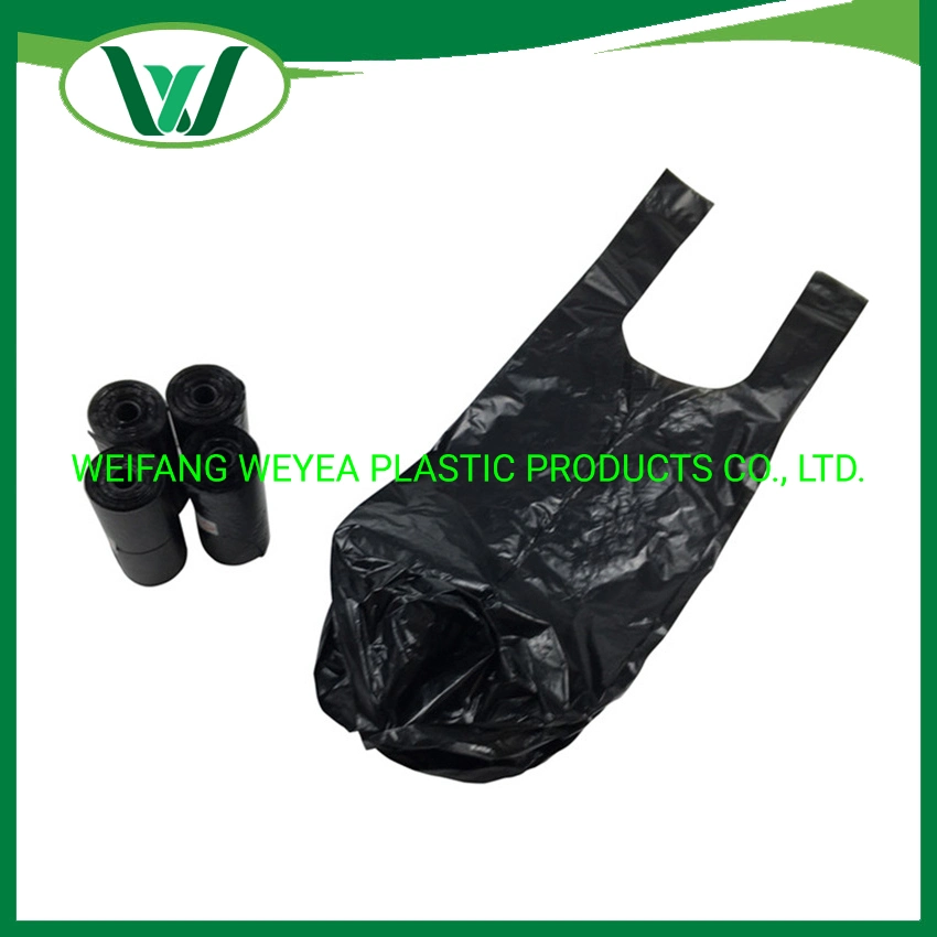 Bio-Based Compostable Pbat PLA Starch Film Packaging Bags Biodegraded Into H2O and CO2 No Harm