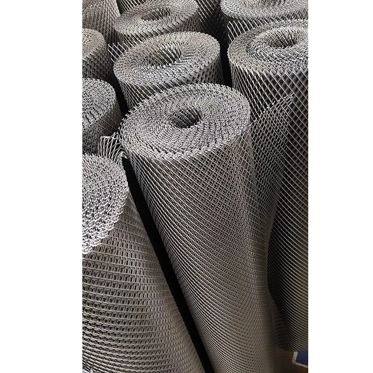 Anping Supplier Air Filter Aluminum Iron Diamond Small Hole Expanded Metal Mesh in Roll Prices