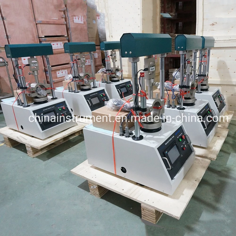 Marshall Stability Tester for Maximum Load and Flow Values of Bituminous Mixtures