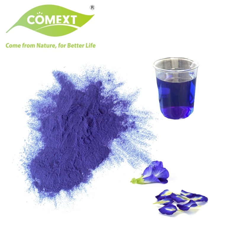 COMEXT Private Label Blue Butterfly Pea Flower Extract Butterfly Pea Порошковый органический