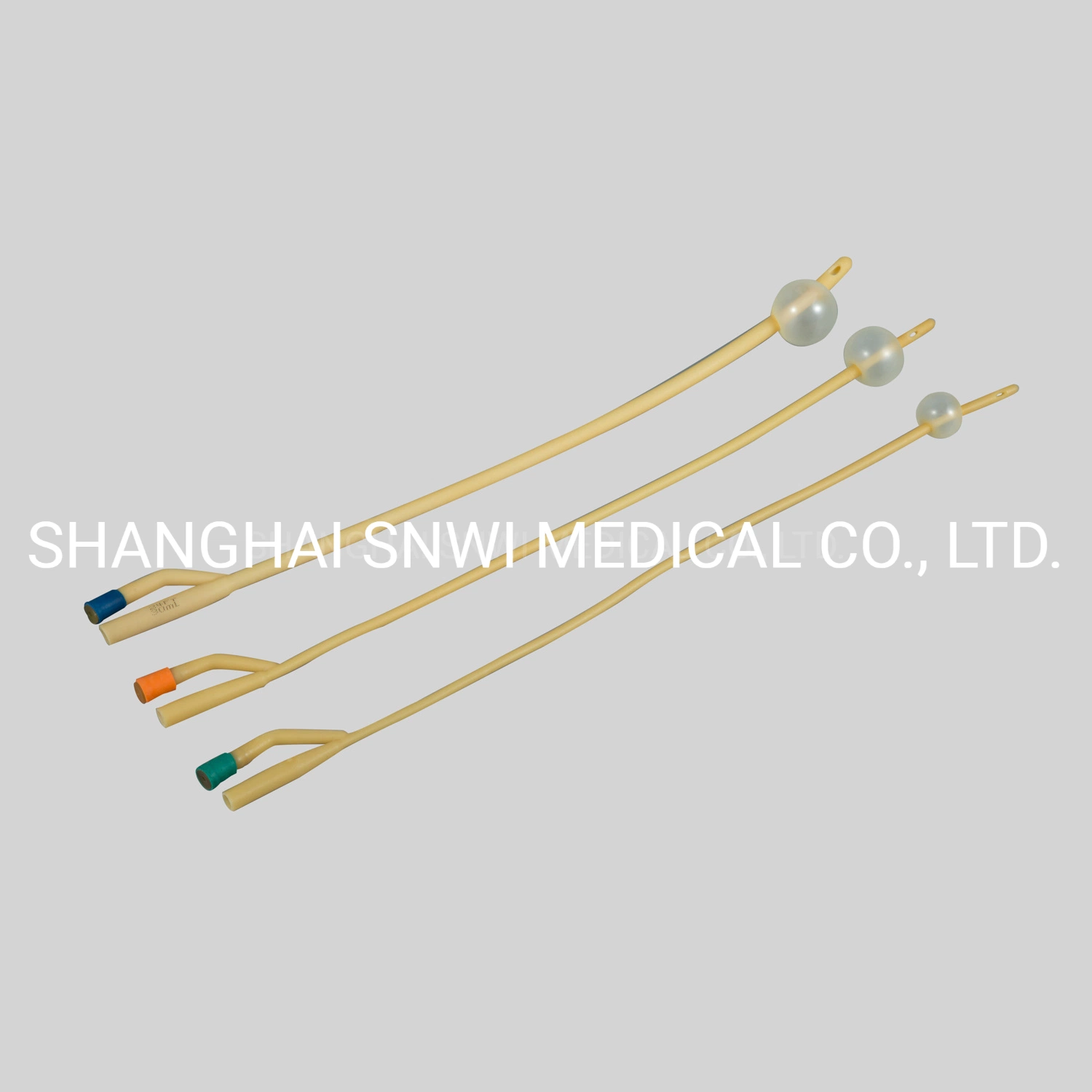 Original Factory Price Disposable Sterile 100% Medical Silicone Urethral Foley Catheter 1/2/3 Way with Balloon for Hospital