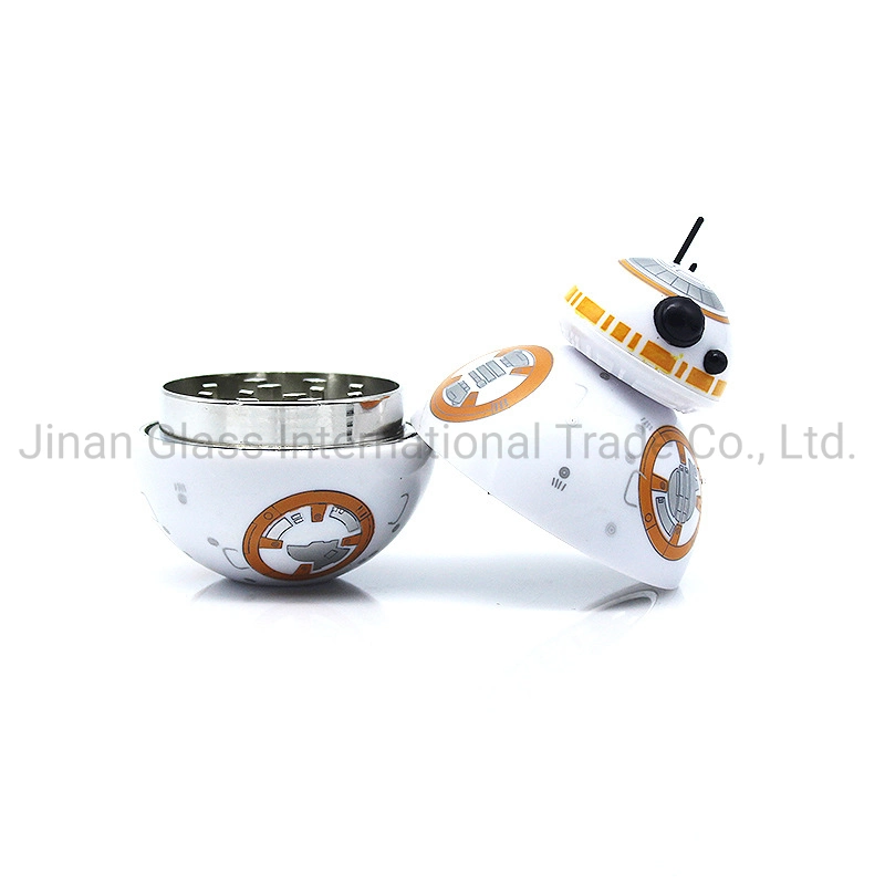 &#160; Hot Sale Star War Bb-8 Robort Designs Kirsite Metal Grinder Gift