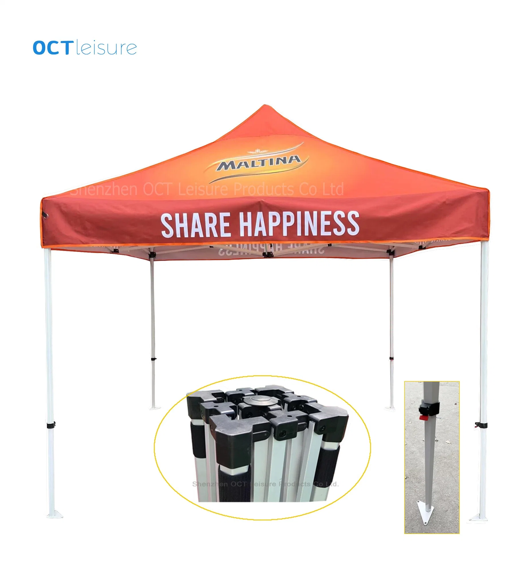 Super Strong Pop-up Foldable Gazebo Tent with Customized Designs (OCT-GD011)