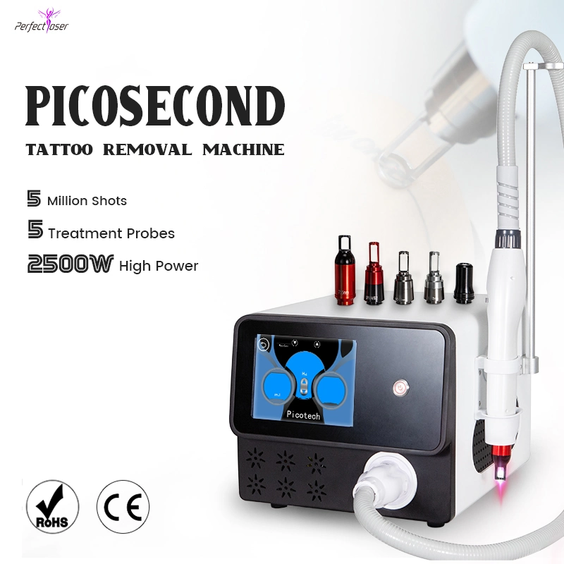 755nm Laser Tattoo Pico Removal Q Switched ND YAG Beauty Equipment