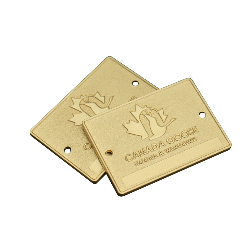 Original Factory Wholesale/Supplier Customized Electroplated Silk Screen Copper Brass/Bronze/Golden/Nickel/Chrome Packaging Labels