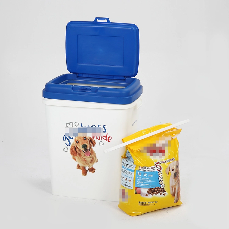 Stackable Cat and Dog Dry Food Storage Bins, 40L Container for Pet Food