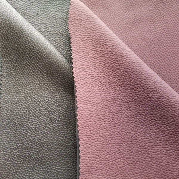 Super Soft Synthetic PU Leather with Cotton Backing Fabric for Garment