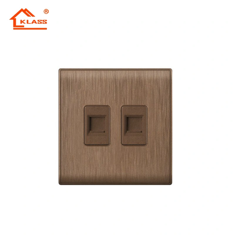 China Speed Controller Adjust Fan UK Electric Wall Switch with PC Copper Material