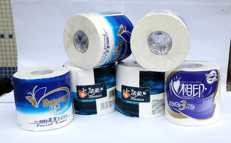 Packing Toilet Paper Used in Restaurants, Hotels, Office, Airports, Opera Houses, Clubs Toilet Roll Wrapping Machine