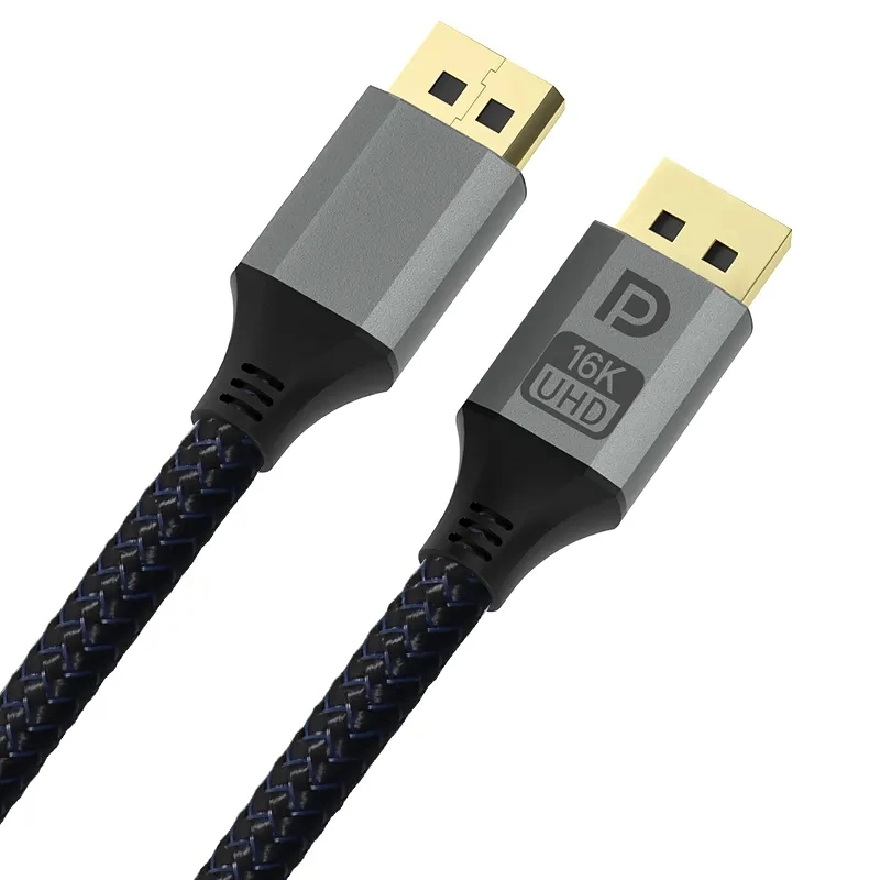 1m 2m Computer Video Gaming Aluminium Alloy Dp 2.0 Cable