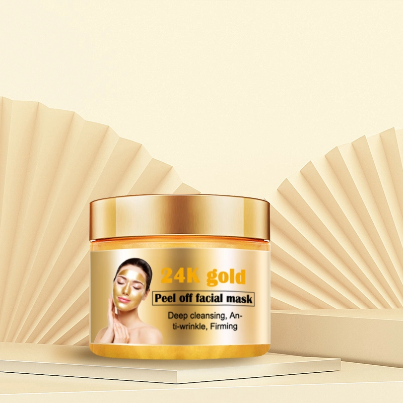 Anti Aging Whitening 24K Gold Collagen Peeling off Skin Care Facial Mask