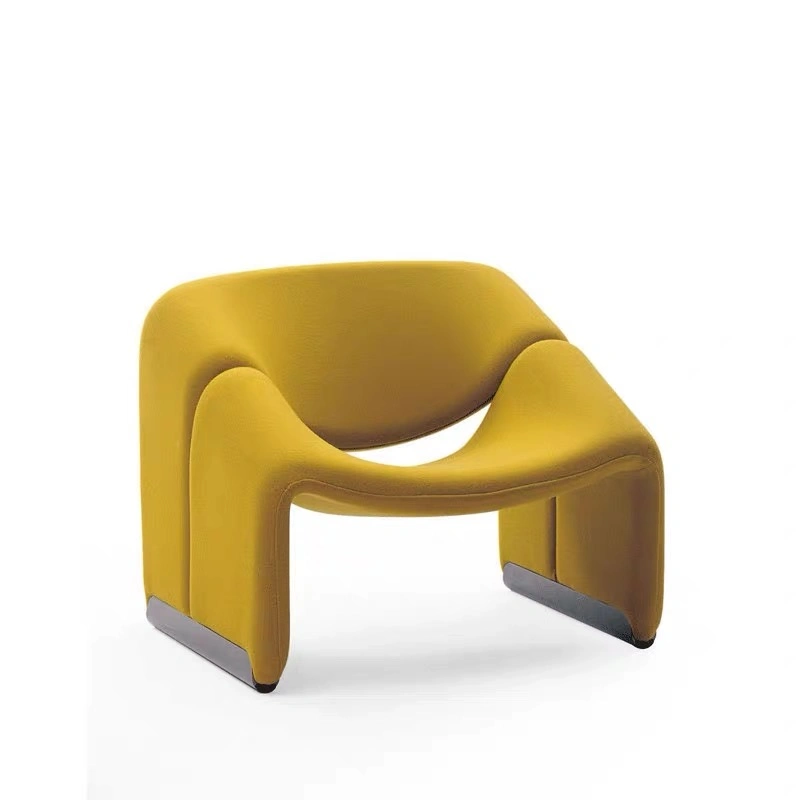 Modern Wholesale Italian Fabric Lounge Leisure Chair Customized Living Отдых в номере Lazy Single Chair Cashmere Chaise Lounge