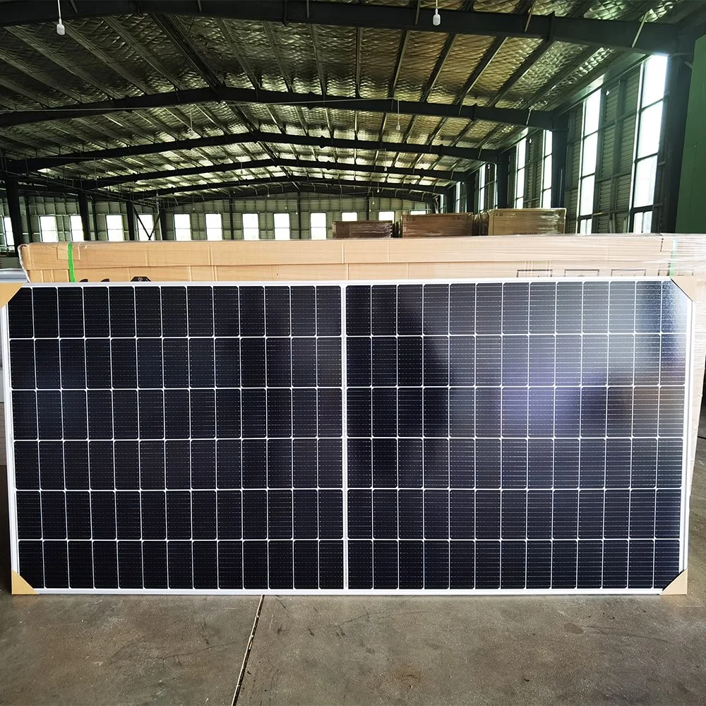 600W Half Cut Solar Panels High Power High Efficiency Solar Commercial Project