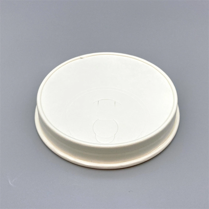 90mm Eco-Friendly Coffee Cup/Paper Cup Cover PLA Coating Paper Lids