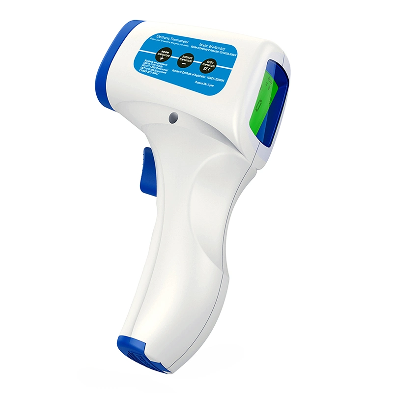 Pistola de temperatura infrarrojo de bolsillo Non-Contact frente High-Precision Termómetro Digital por Infrarrojos de medicina