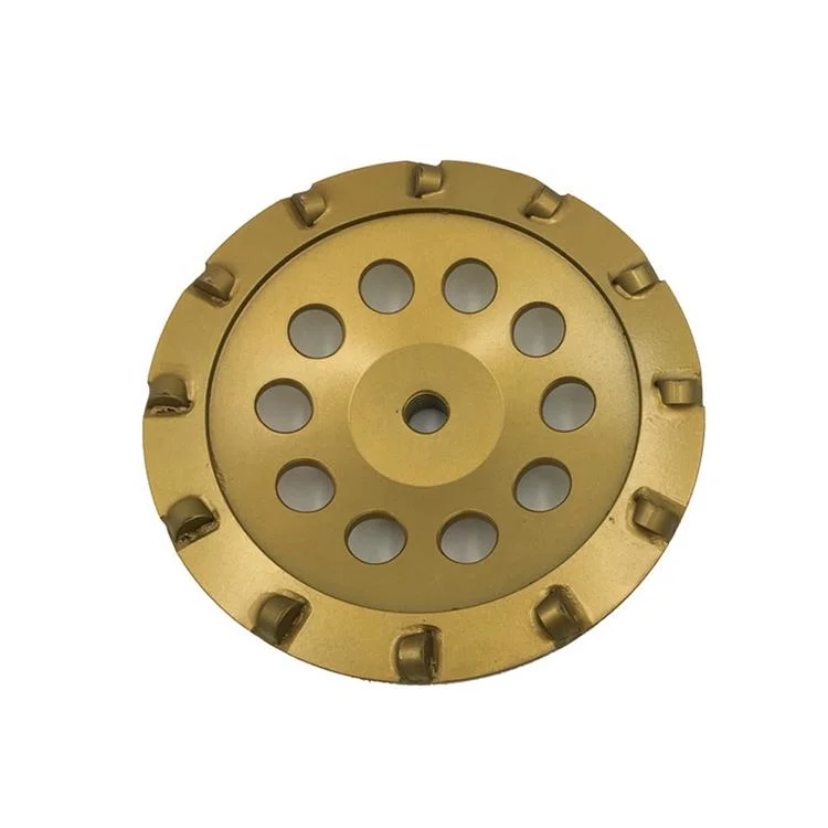 4 Inch 5 Inch 7 Inch PCD Grinding Disc Metal Diamond Grinding Wheel Disc for Epoxy Glue Coating Removal 3 Pieces