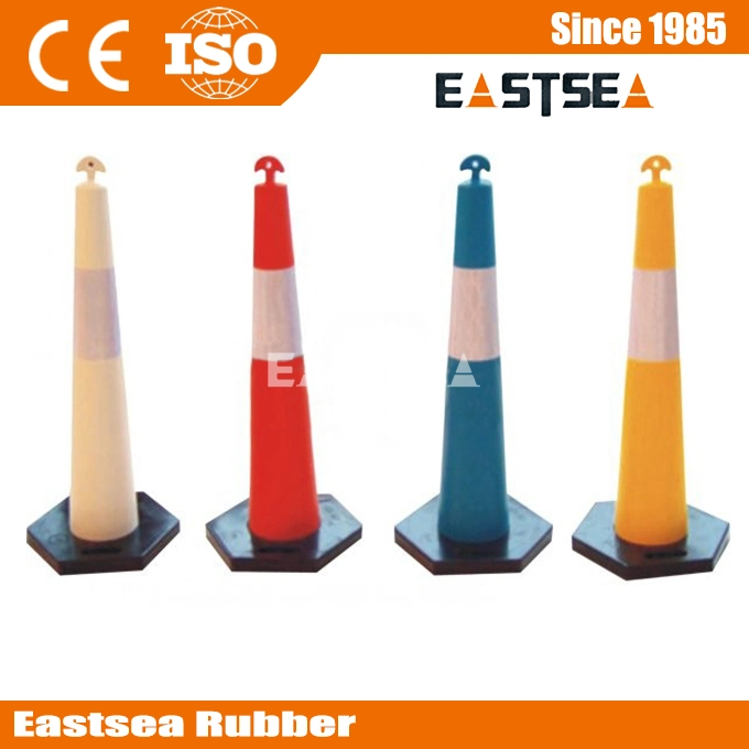 Colored Polyethylene Plastic Road Delineator Cone