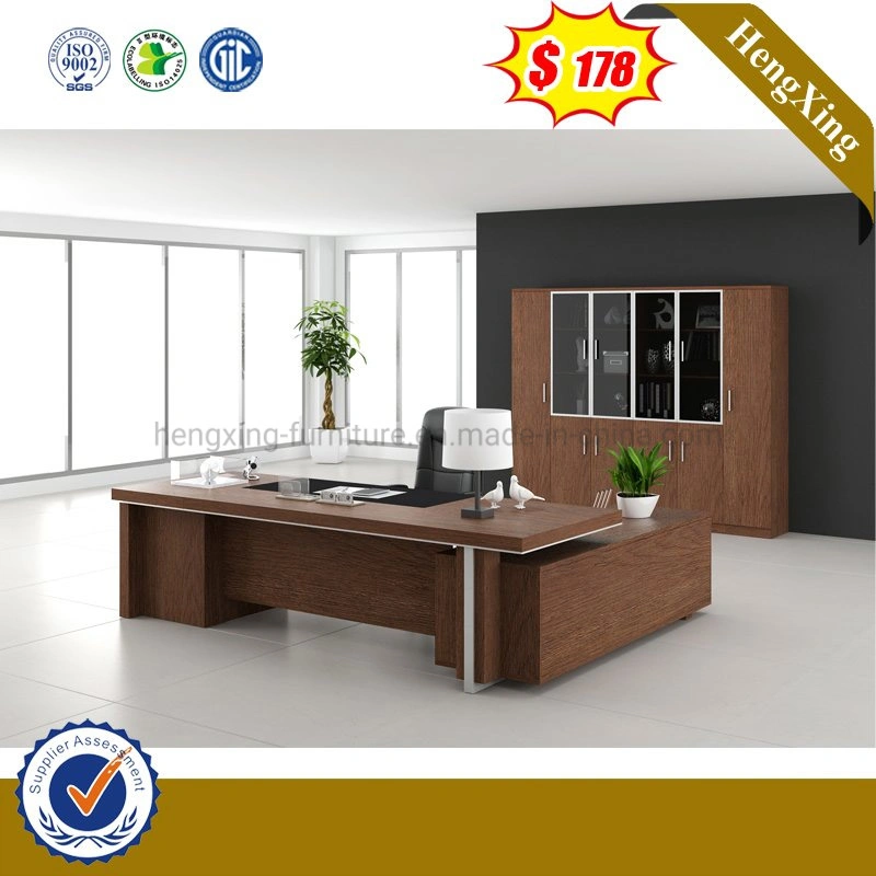 Big Size L Shape Executive Desk Wooden Modern Office Furniture