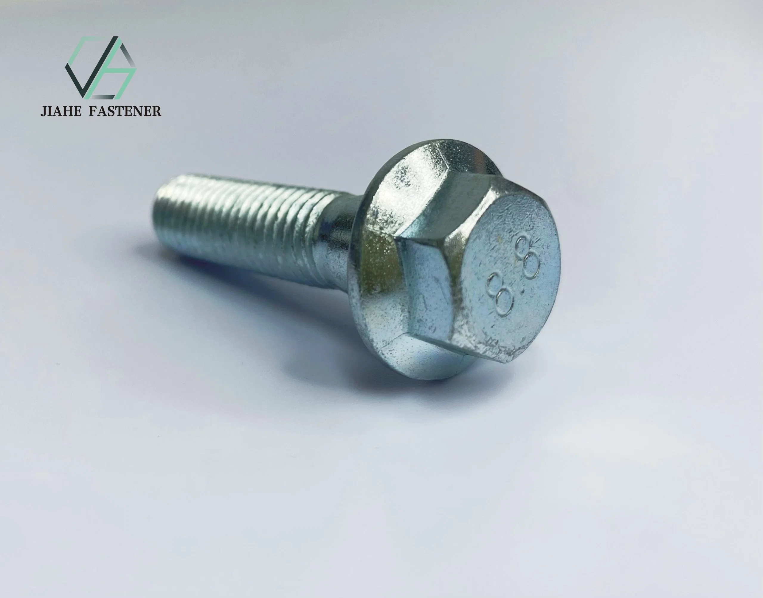 Hex Flange Bolt Half Teeth M10-40mm / Carbon Steel