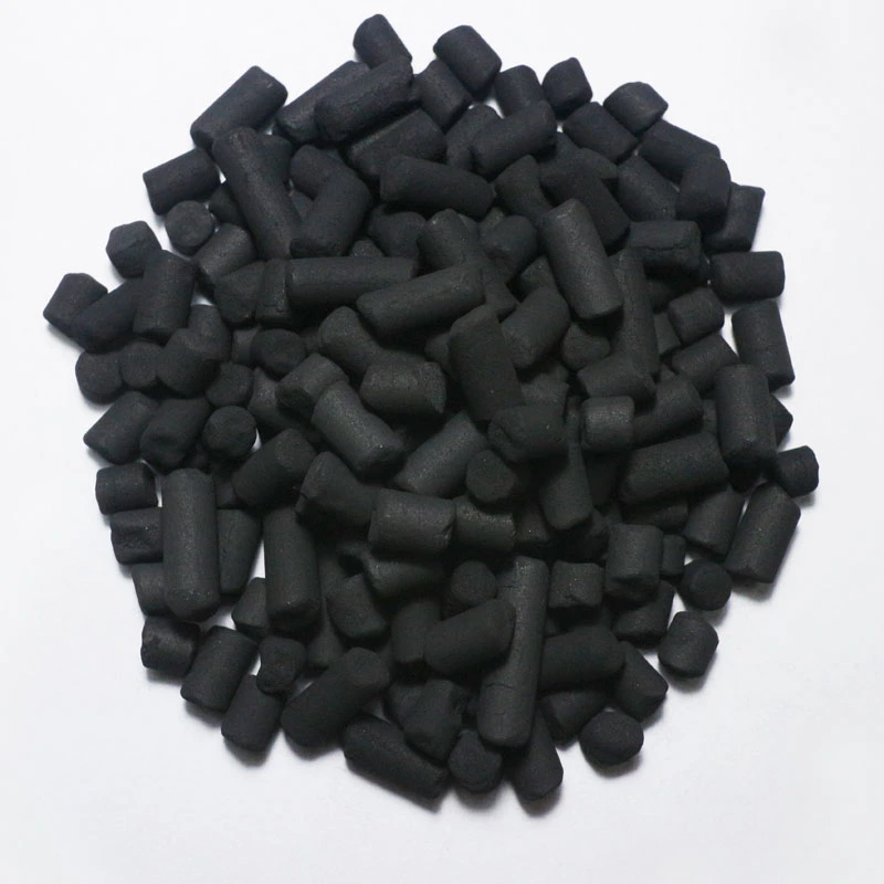 Industrial Grade Columnar Activated Carbon 9mm Desulfurizer Catalyst