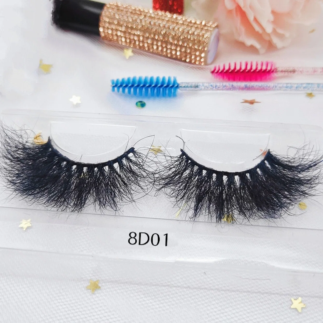 Support Customization Mink Wispy Lashes Full Strip Small Natural 3D Mink Lashes