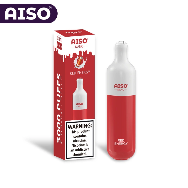 2022 Hot Selling Factory Aiso Nano 3000 Disposable/Chargeable E Cig Vape Kit for Wholesale/Supplier