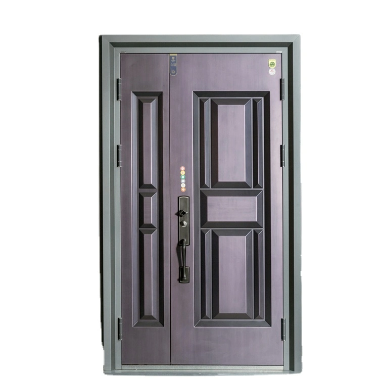 Copper Painting Steel Security Antithieft Gate Entrance Door