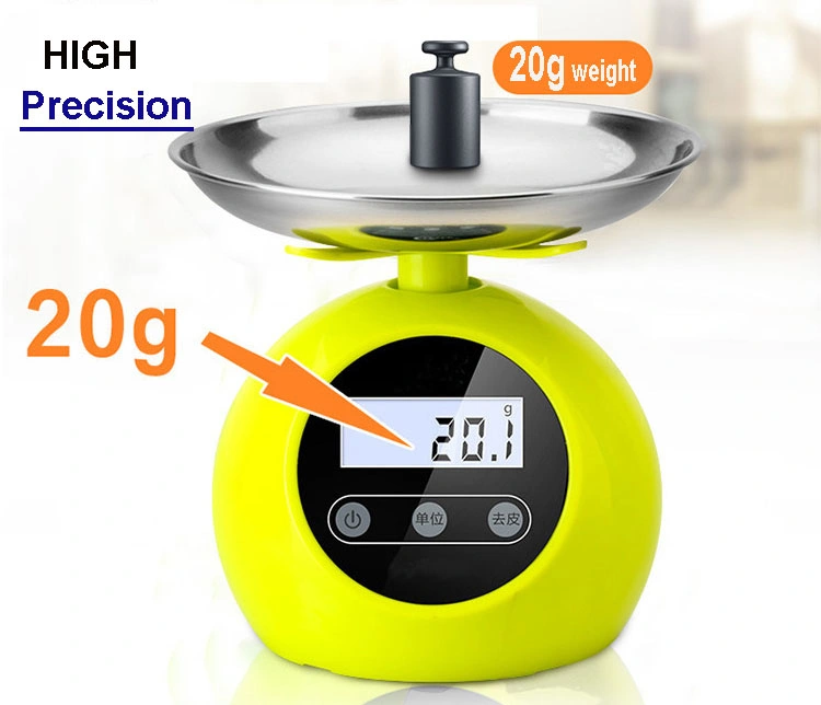 Hot Selling Digital Electronic Measuring Weight Kitchen Scale of Fruit