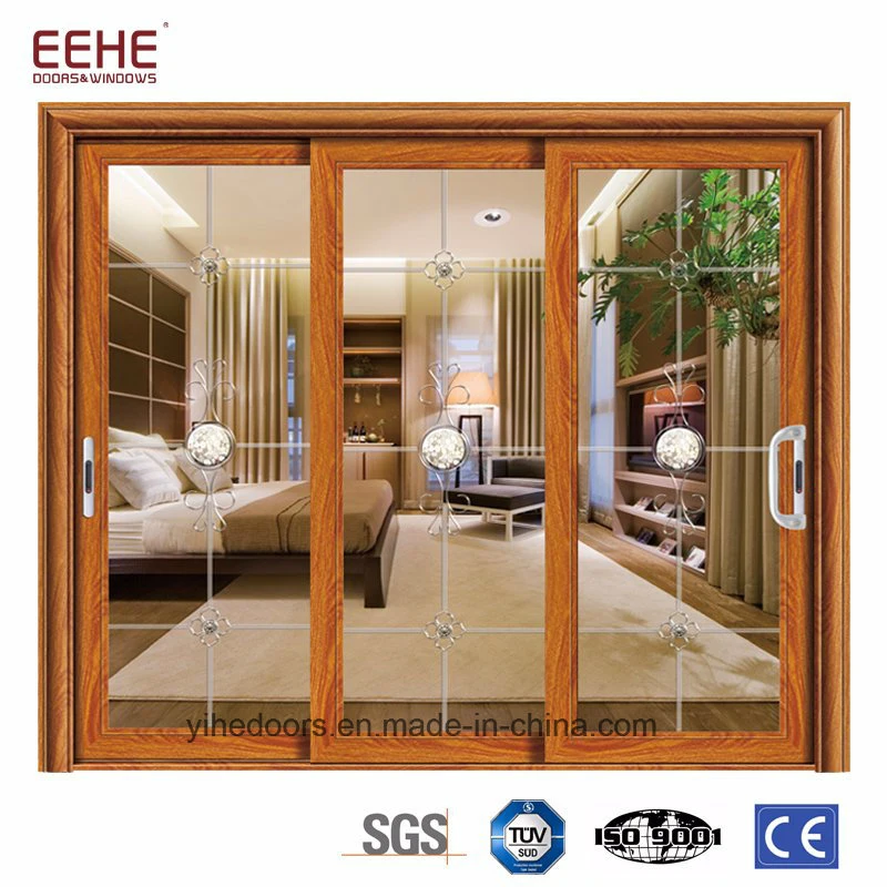 Luxury Aluminium Sliding Doors Thermal Break System for Office Conference Room