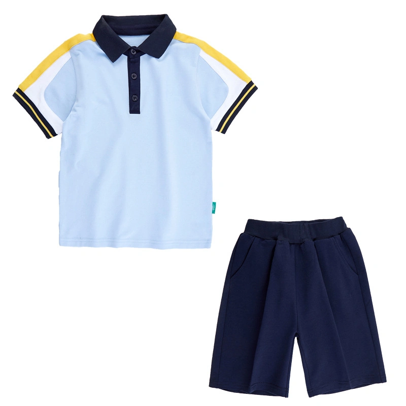 New Arrival Summer School Uniform Girls Design Logo Kids School Uniforms