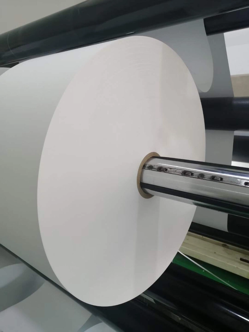 Szjohnson materias primas Proveedor papel autoadhesivo y películas Jumbo Rollo para impresión de etiquetas de pantalla Flexo