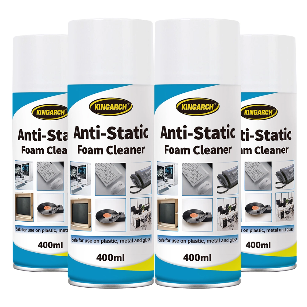 OEM Computer Office Desk All Purpose Foam Cleaner Non Abrasive Anti Static Foaming Cleaner Spray