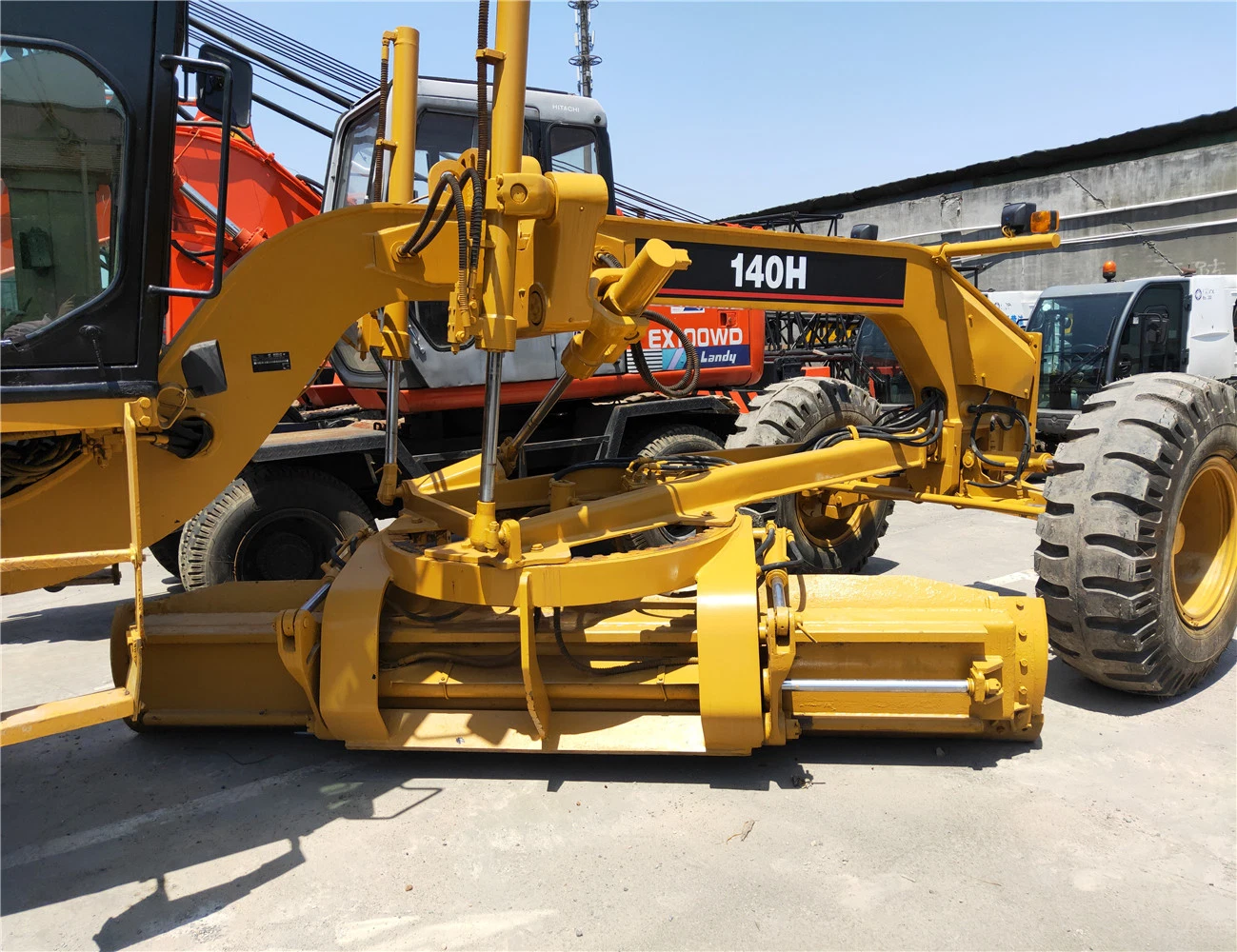 Secondhand Construction Machinery Cat 140h Used Caterpillar Motor Grader 140h